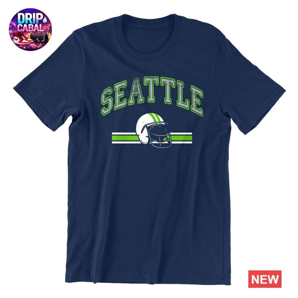 Unisex Cotton T-Shirt American Cities Football Fan Shirt Team Spirit Casual